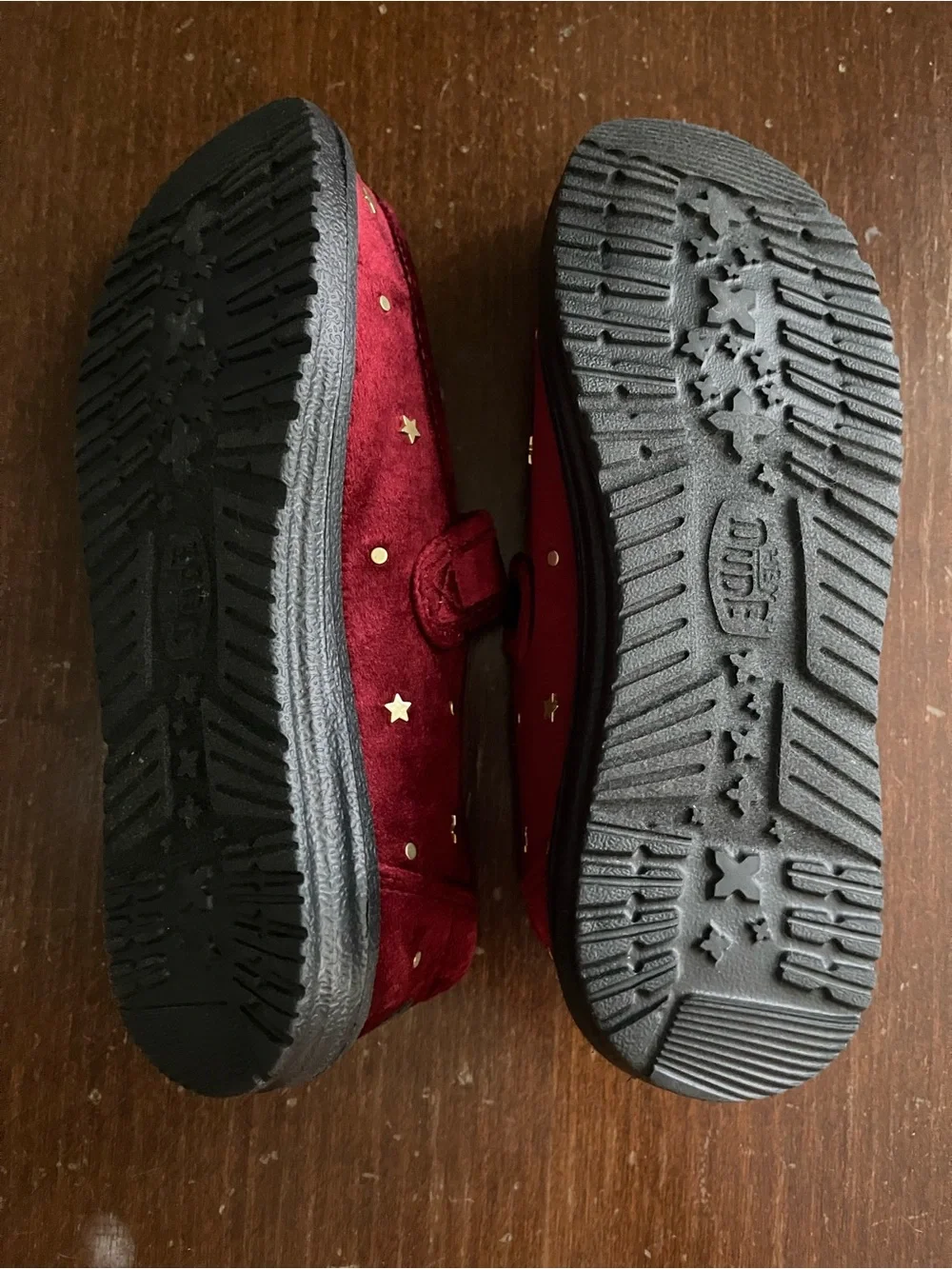 Girls Hey Dude Dress Up Shoes W5!